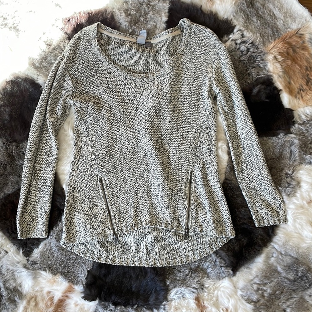 Black and White Sweater